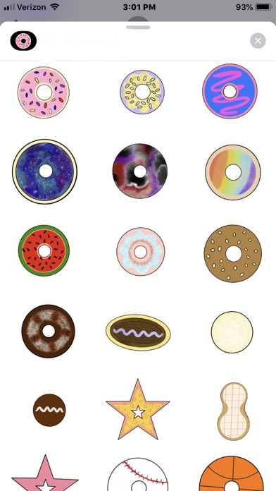 Donut Stickerz screenshot 4