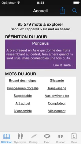 Game screenshot Dictionnaire Linternaute mod apk