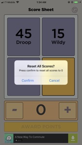Domino Score Sheet screenshot #3 for iPhone