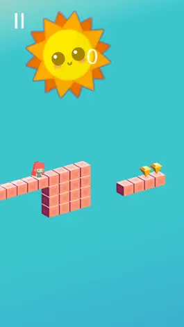 Game screenshot Cute Girl Dash Blocks Edition apk