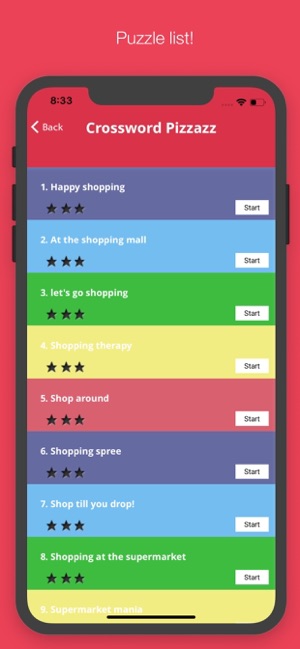 Easy Crossword - Pizzazz(圖3)-速報App