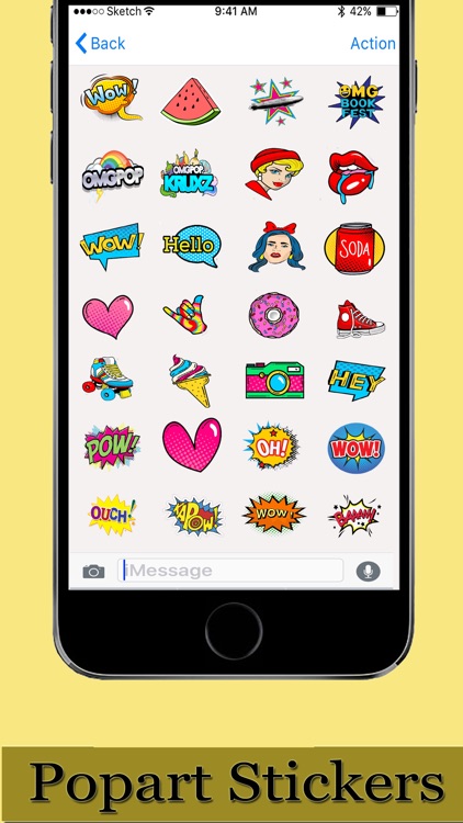 Pop Art Stickers!