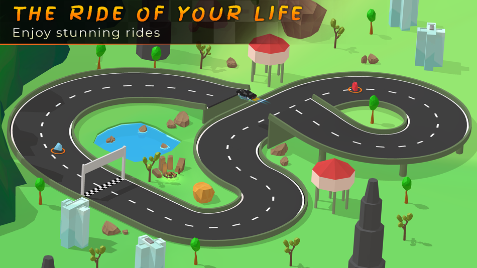 #4. Drift Madness (iOS) 由: KobGames Studios
