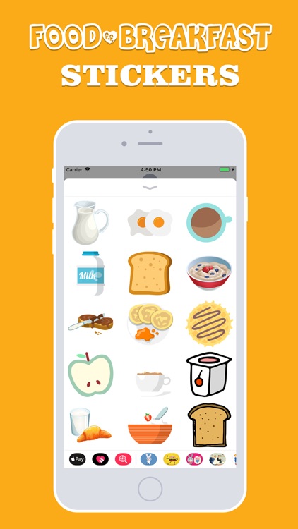Food and Breakfast Stickers