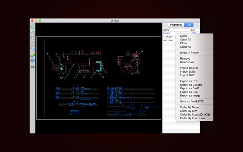 Screenshot #1 pour DWF Lab - View & Convert DWF Files (to DWG & PDF)