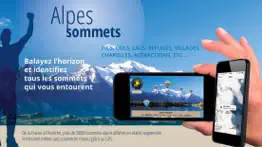 alpes sommets iPhone Captures Décran 1