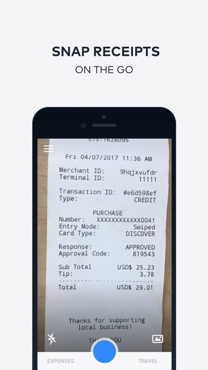 TravelBank Expenses and Travel