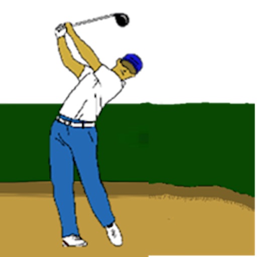 This is Golf GolfMoji Sticker icon