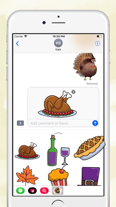 Tradition Thanksgiving Sticker screenshot 2