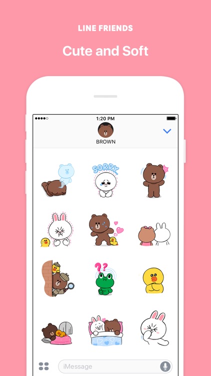 LINE FRIENDS Cute and Soft