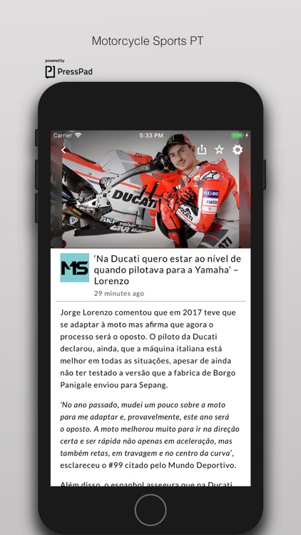 Motorcycle Sports PT