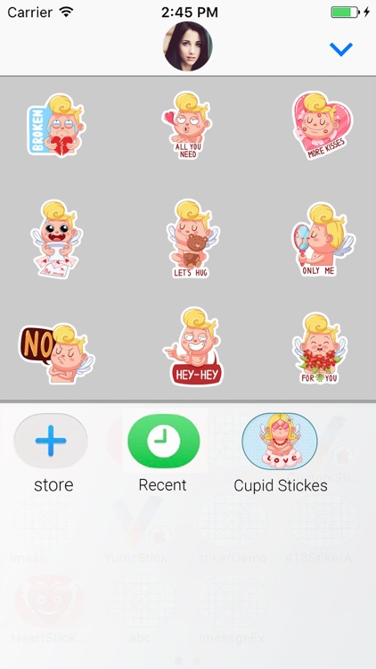 Animated Love Cupid Stickers screenshot-3