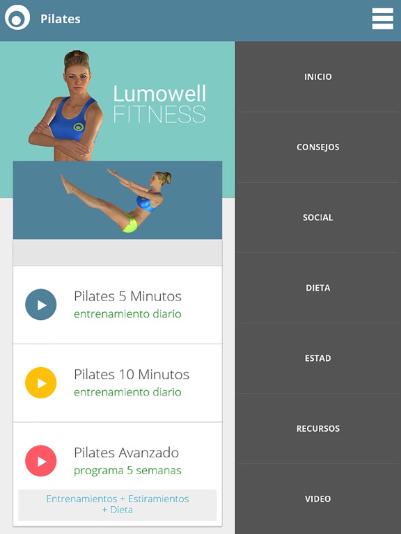 Screenshot #4 pour Pilates - Lumowell