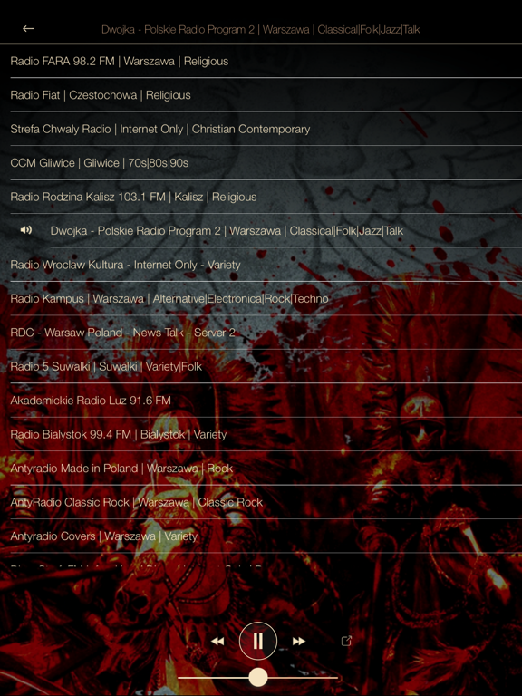 Screenshot #5 pour Polskie Music Radio ONLINE