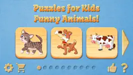 Game screenshot Puzzles for Kids Funny Animals mod apk