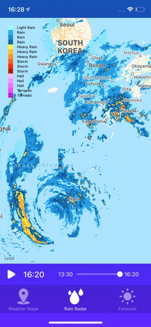 Rain Radar - Weather Forecast(圖4)-速報App