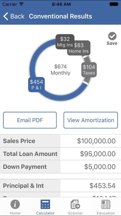 My New Home MTG Calculator screenshot-3