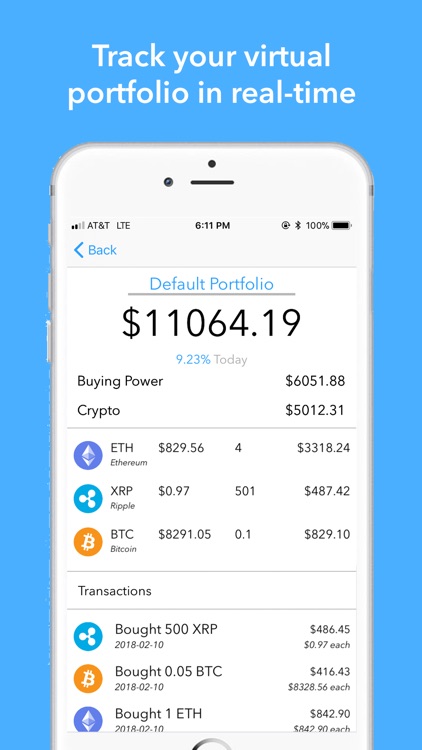 Plutus - Crypto Exchange Sim screenshot-3