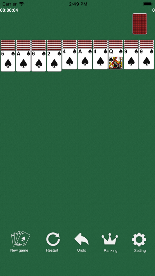 #1. Solitaire / Spider (iOS) 由: Yuki Honda
