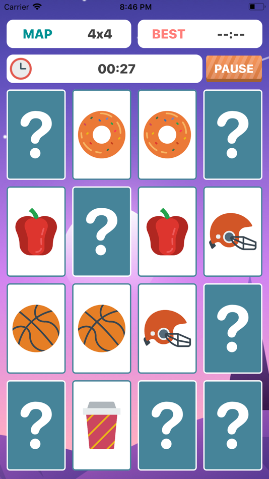 #1. Matching Pairs - Find the pair (iOS) 由: Ca Li Sa