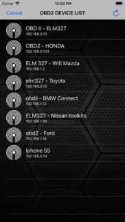 scanmaster for elm327 obd-2 iphone screenshot 3