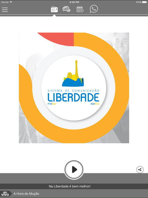 Screenshot #4 pour Rádio Liberdade de Caruaru
