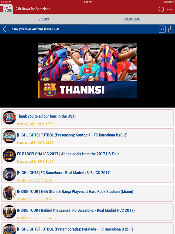 24h News for Barcelona iPad screenshot