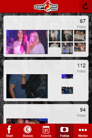 Sugarfree - dein Partyfloor screenshot 2