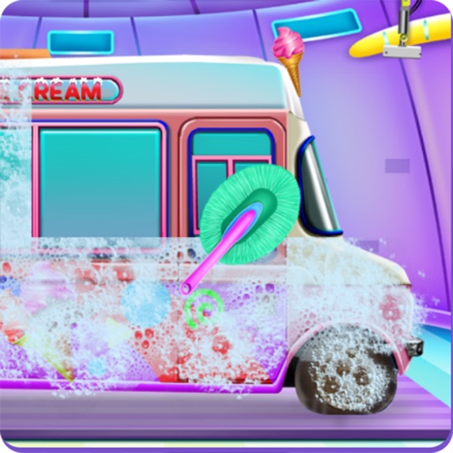 Girly Ice Cream Truck Car Wash icon