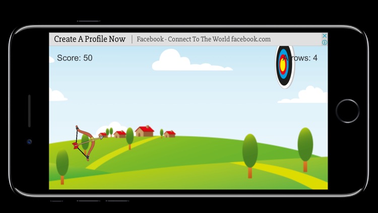 Bow and Arrow Archery Shooting Target Game