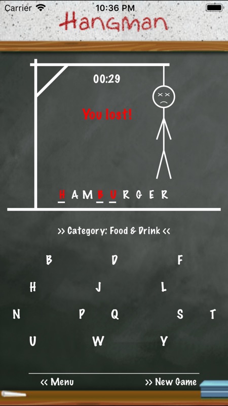 Hangman (Unlimited) screenshot 3