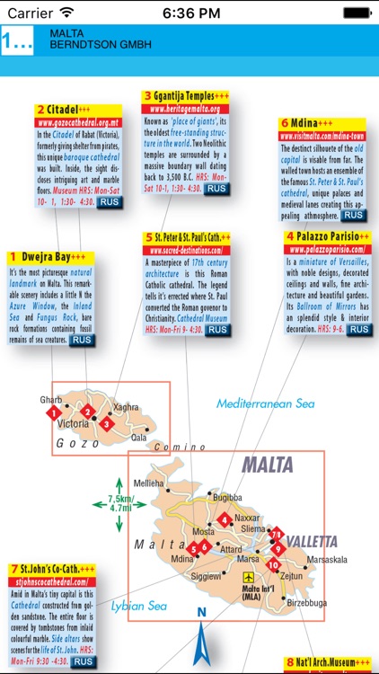 Malta. Road map. screenshot-4