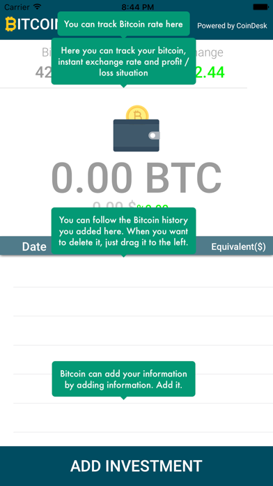 Screenshot #2 pour Bitcoin Tracker - Agenda