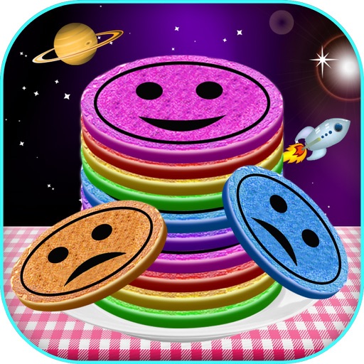 Galaxy Pancake Tower - Stack Icon