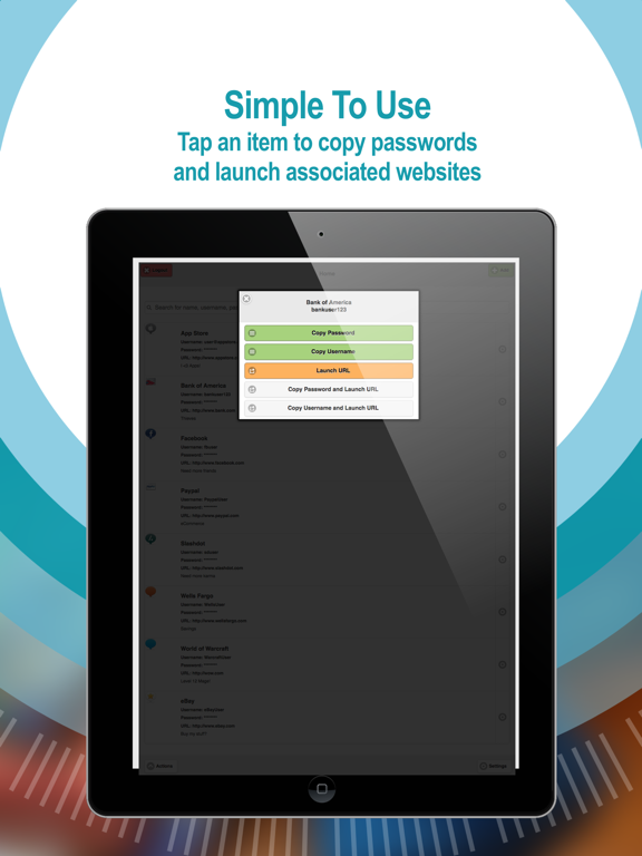 Screenshot #3 for Easy Password Storage