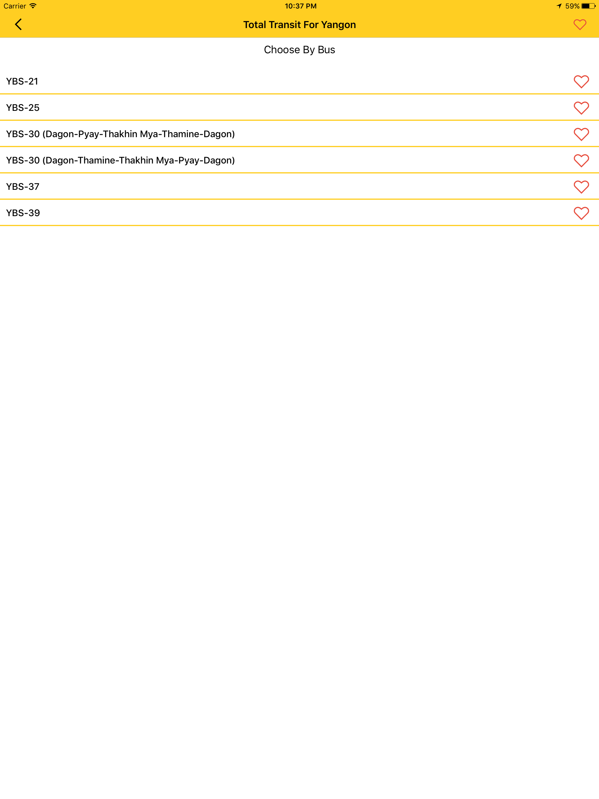 Total Transit For Yangon