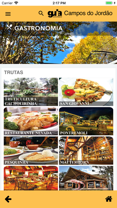 Guia Campos do Jordão iPhone screenshot 3 - Travel app