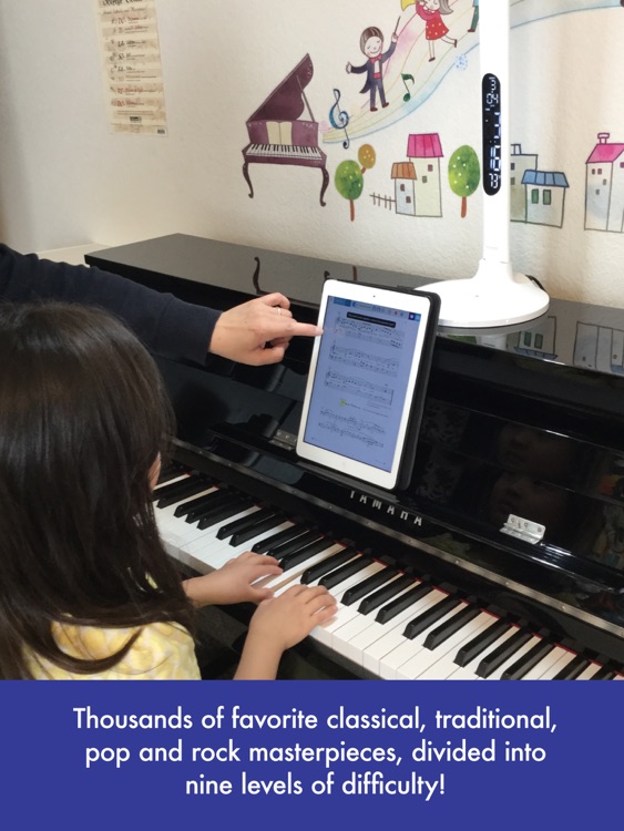 Piano Practice with Wolfie