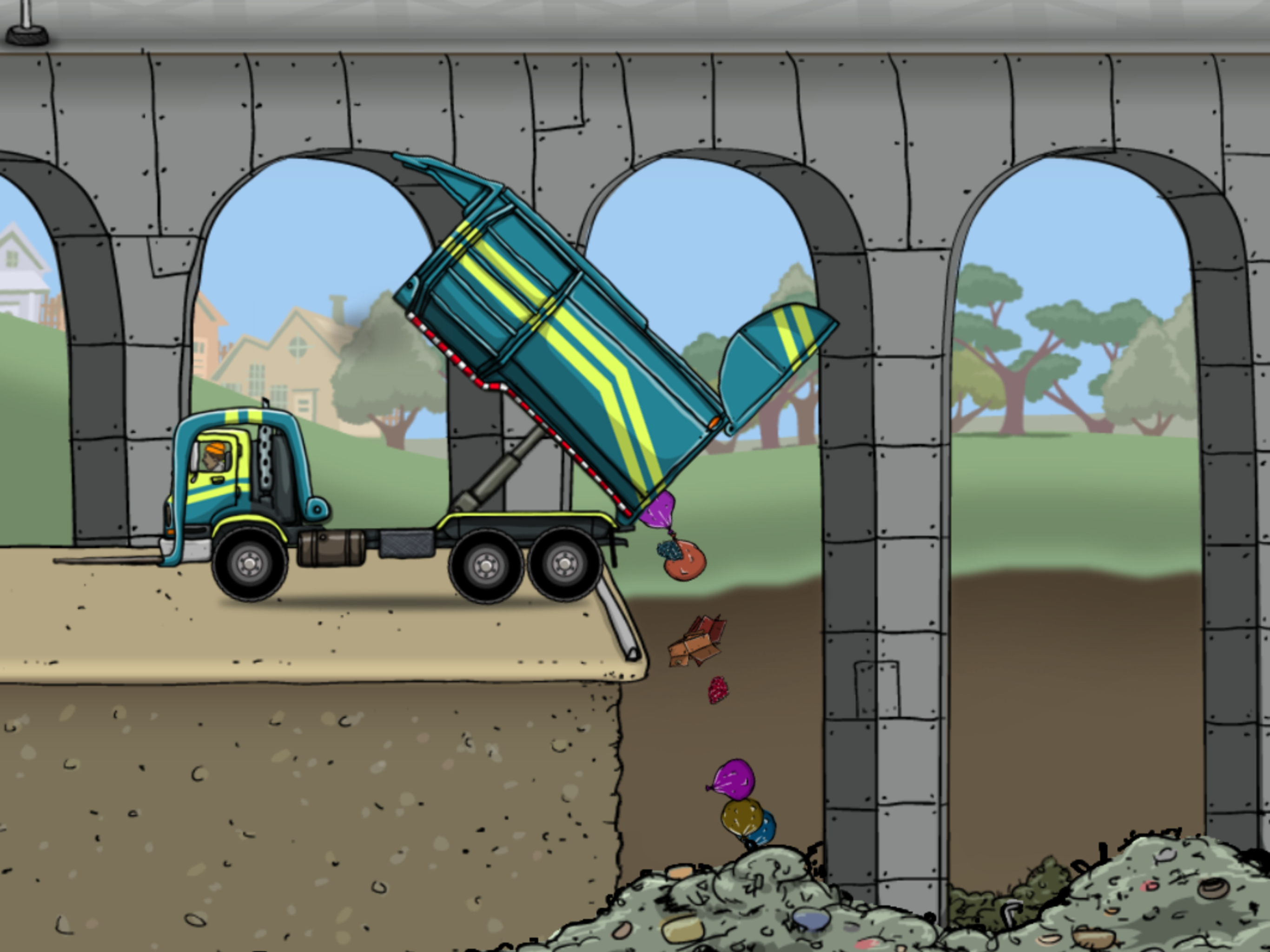 Garbage Truck: Dumpster Pick Up screenshot 8
