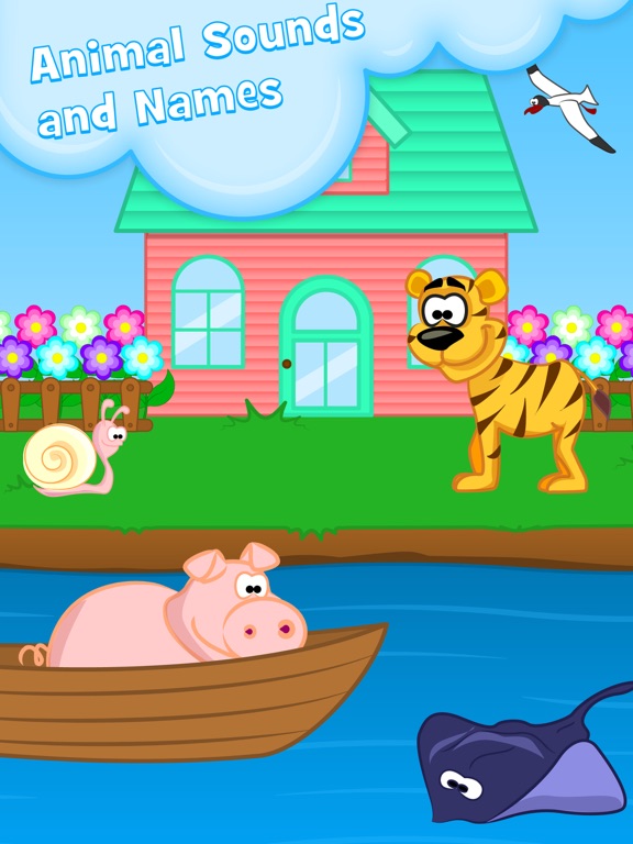 Screenshot #4 pour Animaux drôles: jeu éducatif