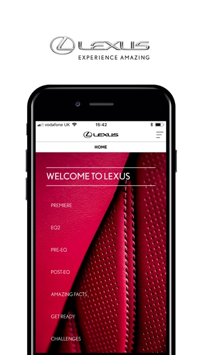 Screenshot #1 pour Lexus Europe EQ