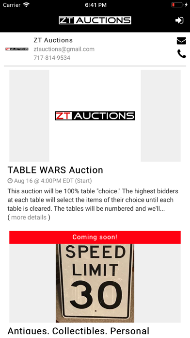 ZT Auctions screenshot 3