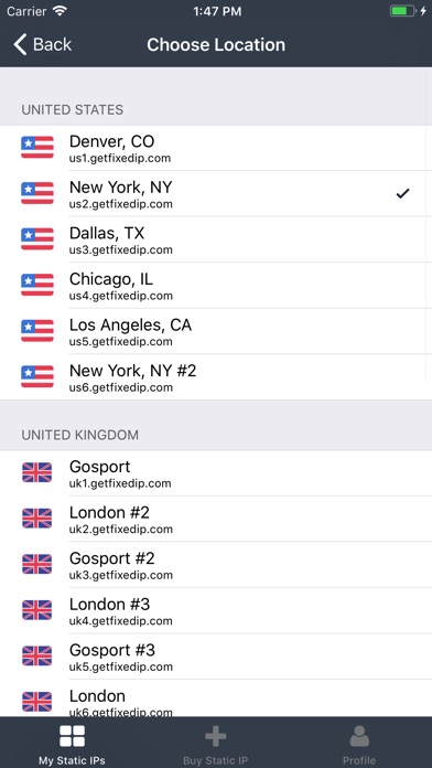 Static VPN IP screenshot 2