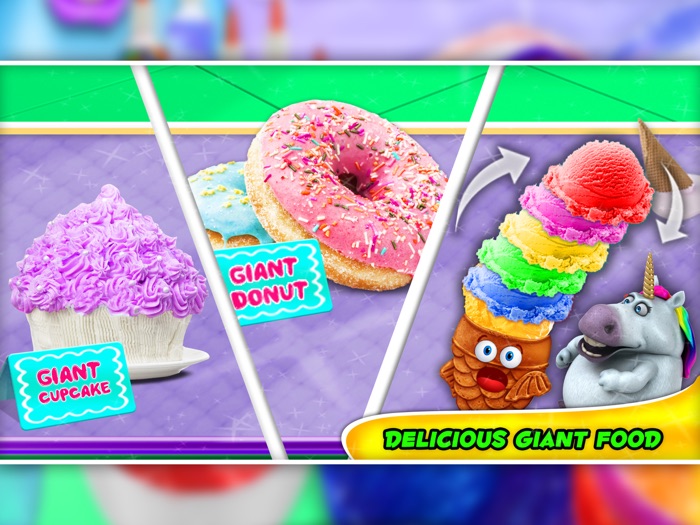 Fat Unicorn Giant Food Blogger