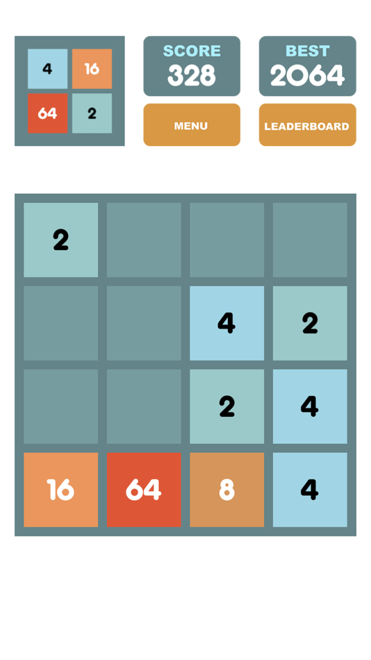 #1. 2048 Puzzle - Number Games (iOS) 由: Infinitous Games