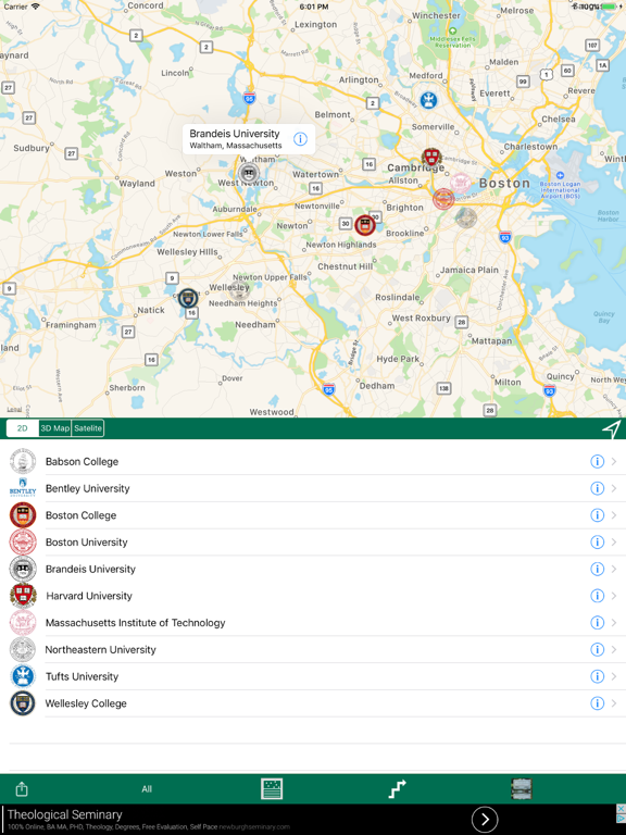 Screenshot #4 pour Boston's Top Colleges
