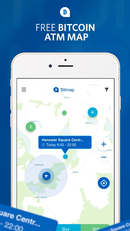 Bitmapp - Bitcoin ATM map