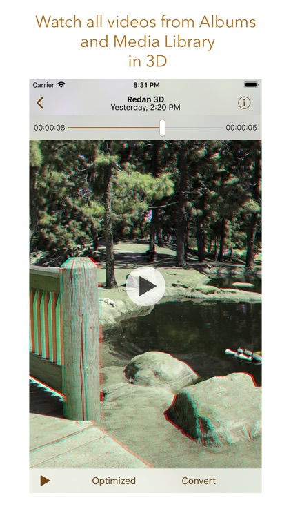 Redan 3D Anaglyph