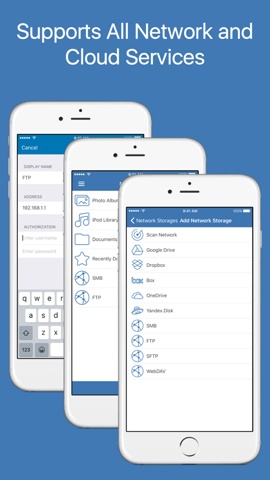 #4. File Manager - Network Explorer (iOS) بواسطة: LTD DevelSoftware