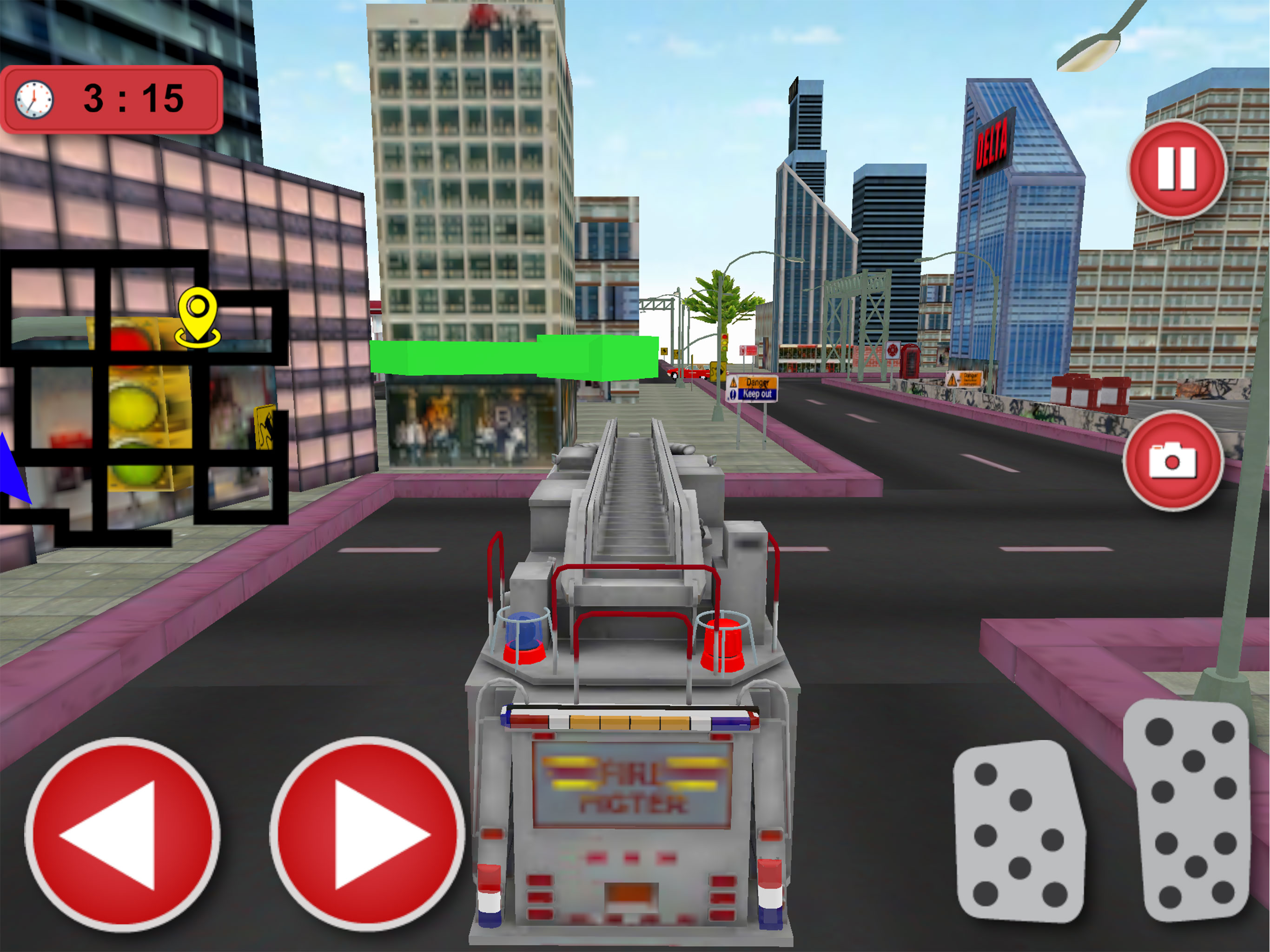American NY Firefighter Truck screenshot 6